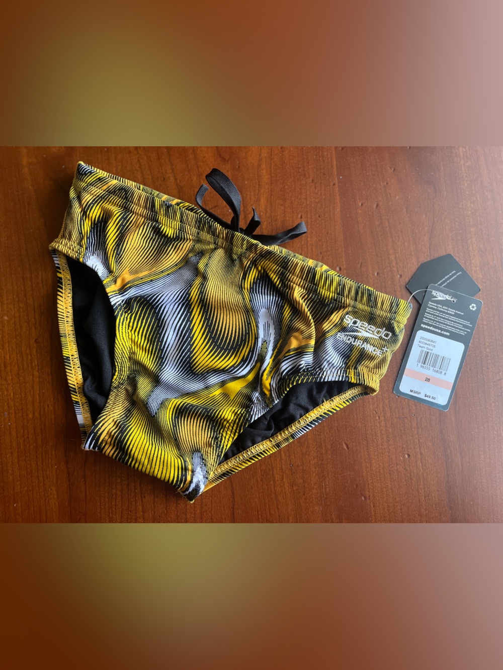 Kids size 12/28 Speedo Endurance swim bottoms